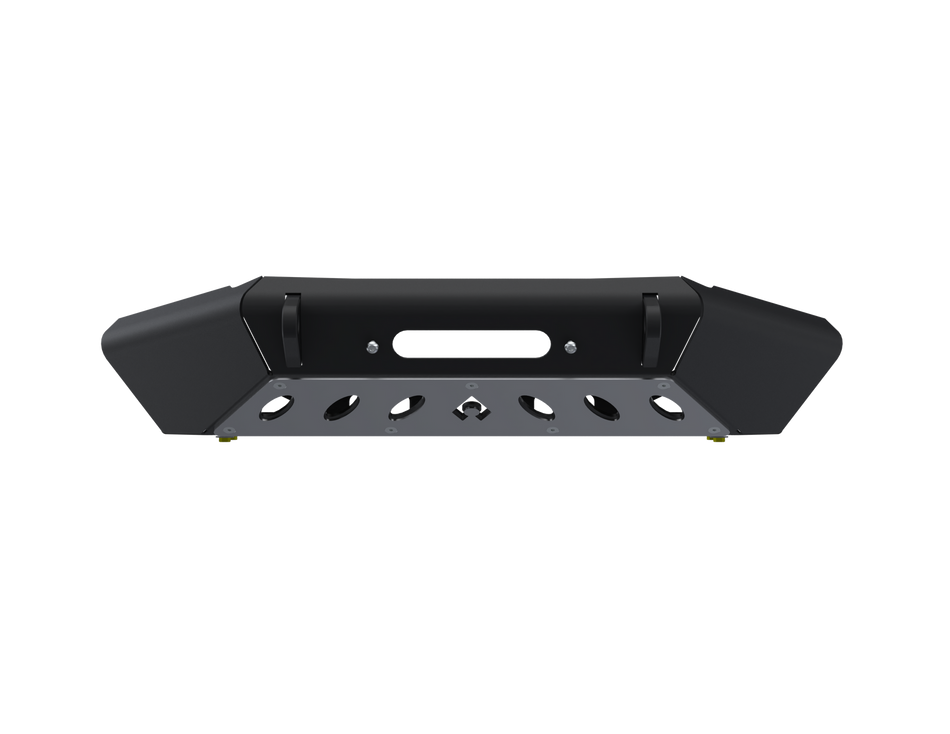 07-Up Jeep Wrangler/Gladiator High Clearance Front Bumper Raw Steel - Artec Industries