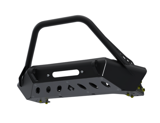 07-Up Jeep Wrangler/Gladiator High Clearance Front Bumper with Hoop