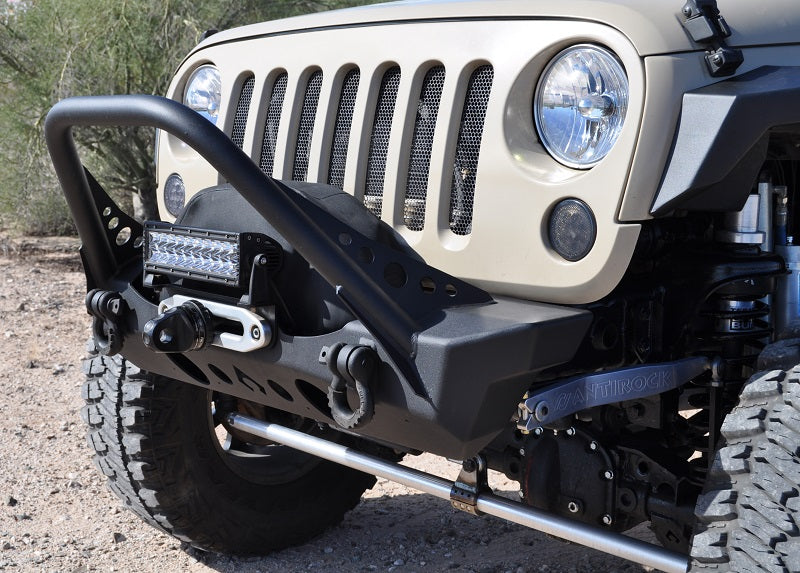 NightHawk Jeep JK Front Bumper W/Mid Tube Stinger Artec Industries