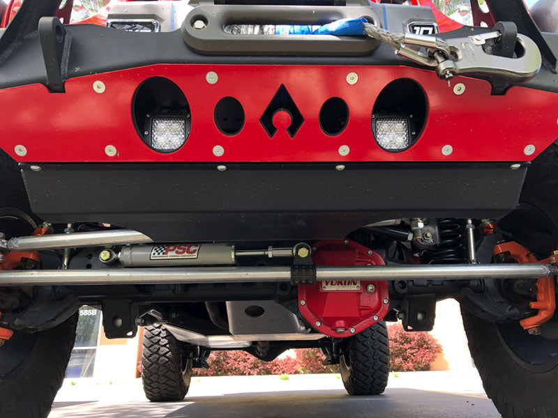 JK Nighthawk Front Bumper Swaybar Disconnect Skid Artec Industries