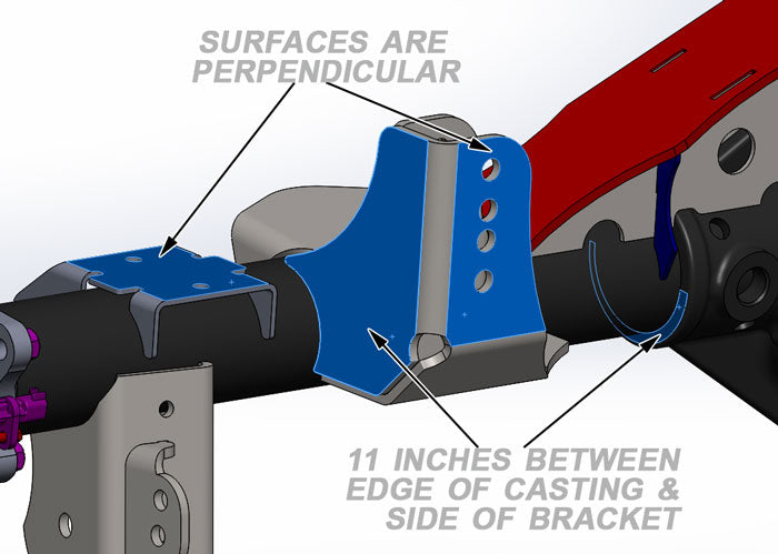 JK Rear Tracbar Bracket Artec Industries