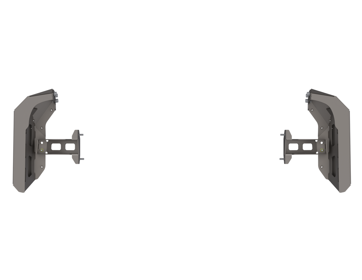 07-Up Jeep Wrangler/Gladiator High Clearance Rear Bumper Corner Pods Boatside Cut