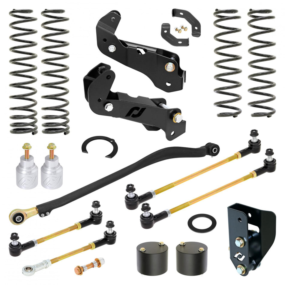 Driver Lift Kit for JL Wrangler w/ Diesel engine 3.5 Inch lift RockJock 4X4