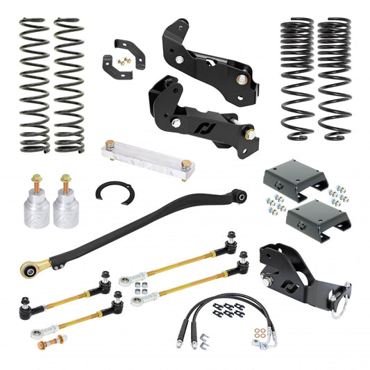 Driver Lift Kit for JT Gladiator w/ Diesel engine 3.5 Inch lift RockJock 4X4