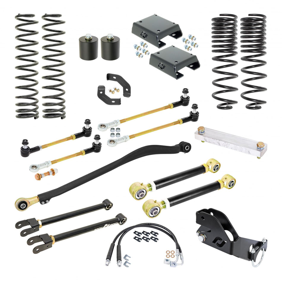 Sport Edition Johnny Joint Suspension System for JT Gladiator w/ Gas V-6 3.5 Inch lift RockJock 4X4