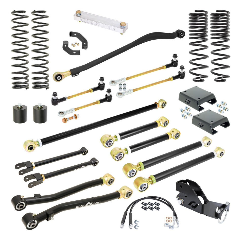 Pro Edition Johnny Joint Suspension System for JT Gladiator w/ Gas V-6 3.5 Inch lift RockJock 4X4