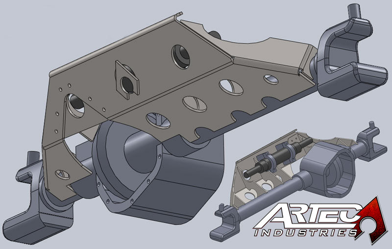 Dana 60 Full Hydro RAM Mount Only Chevy Artec Industries