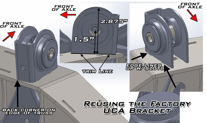 D30 Front Axle Truss For TJ LJ ZJ - Artec Industries