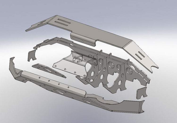 Dana 60 Chevy Front Ram Mount and Truss Artec Industries